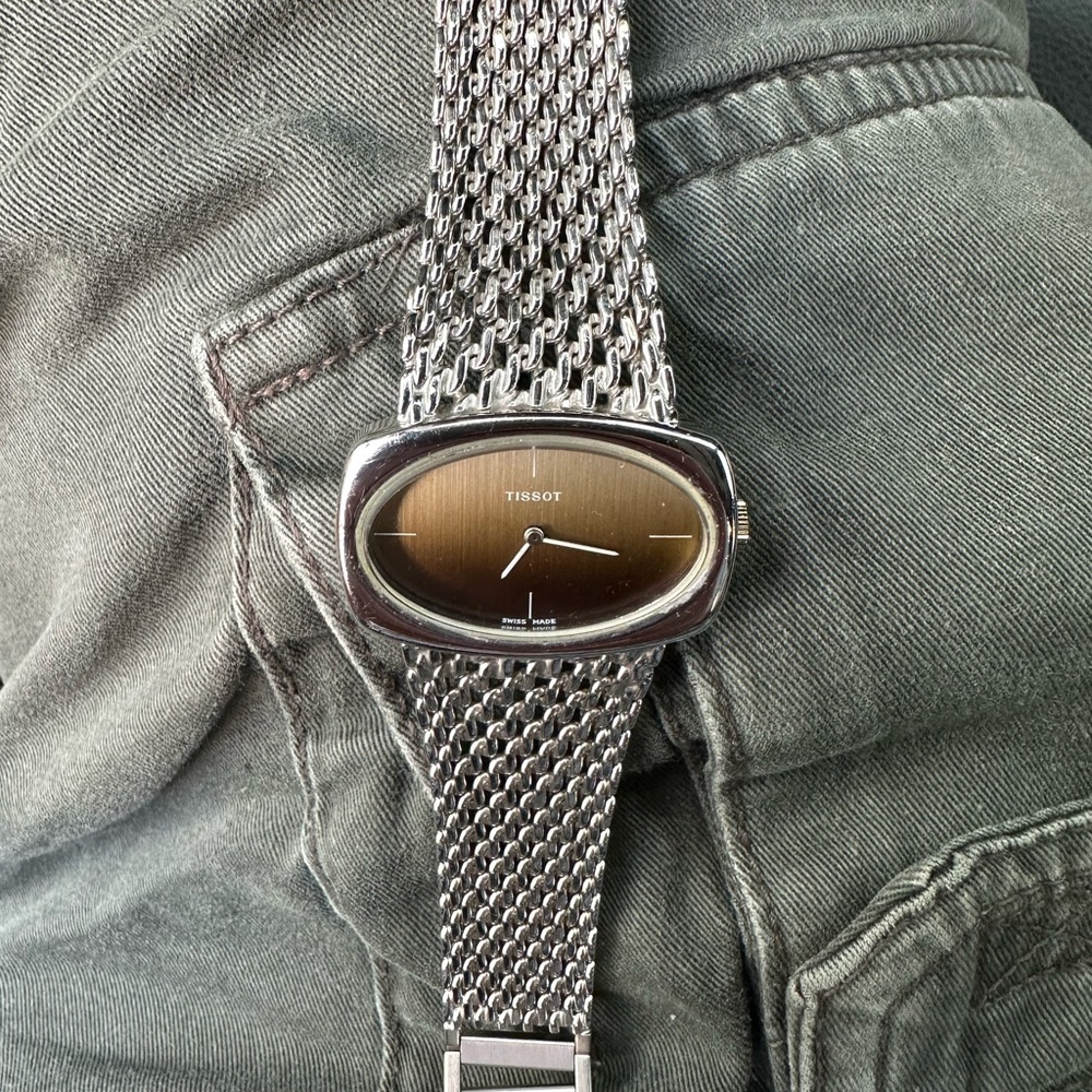 Vintage Tissot with Ombré Smoked Dial for Repair - Picture 5 of 5